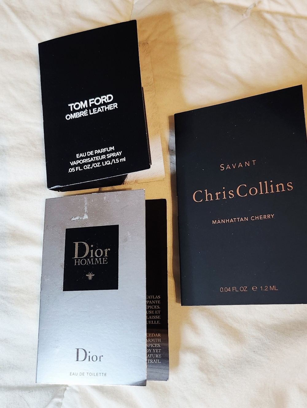 Tom Ford Ombre Leather Sample Set - Black